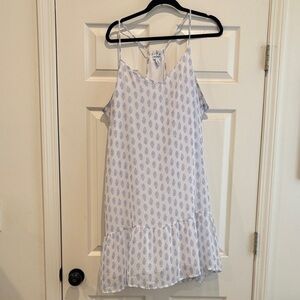 Old Navy White and Blue Kids Dress